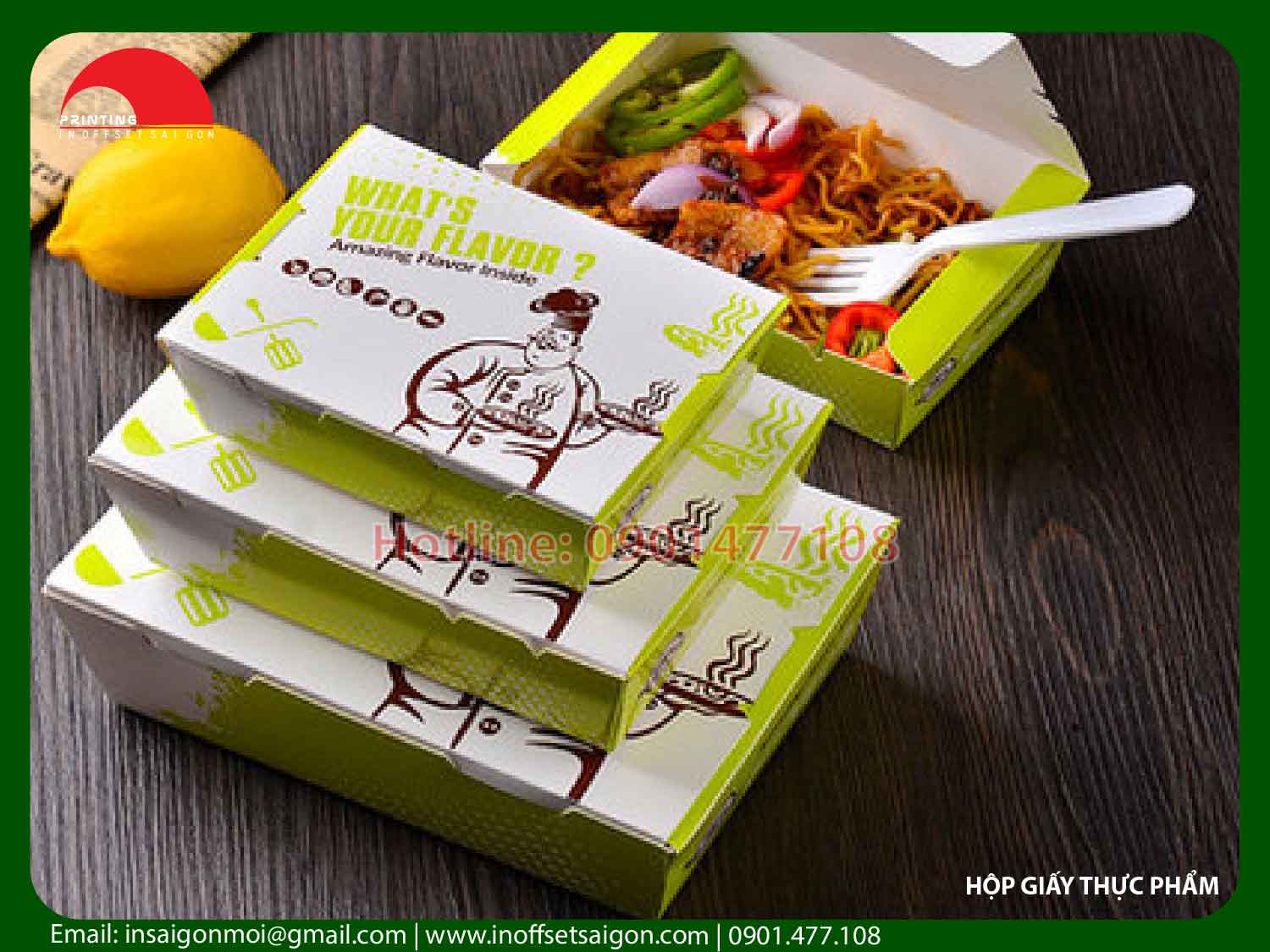 Hộp giấy thực phẩm